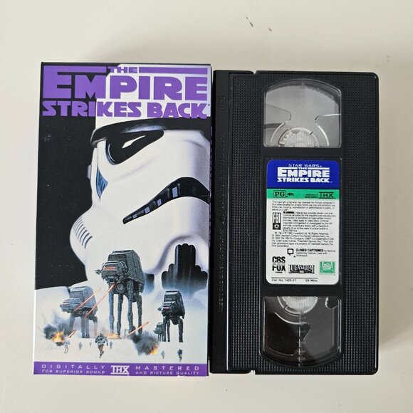 Star Wars Trilogy VHS 1977 1980 1983 - Mark Hamill, Harrison Ford, Carrie Fisher - Picture 5 of 8